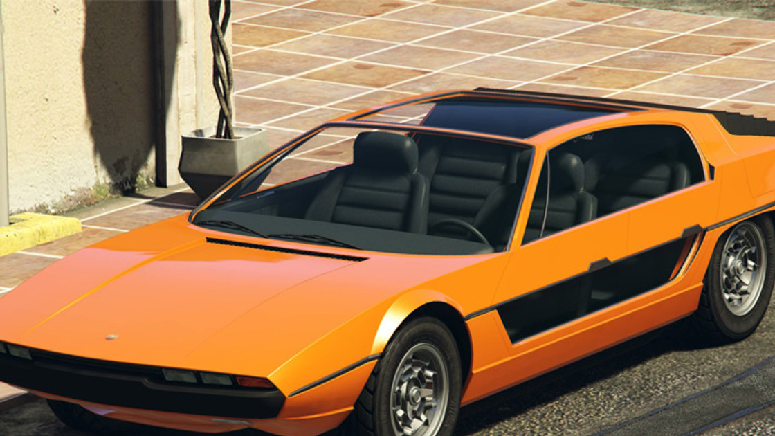 Pegassi Toreador sur GTA 5 Online, la voiture du podium du casino