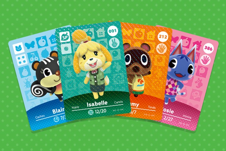 Tout sur les boosters et cartes amiibos Animal Crossing : New Horizons