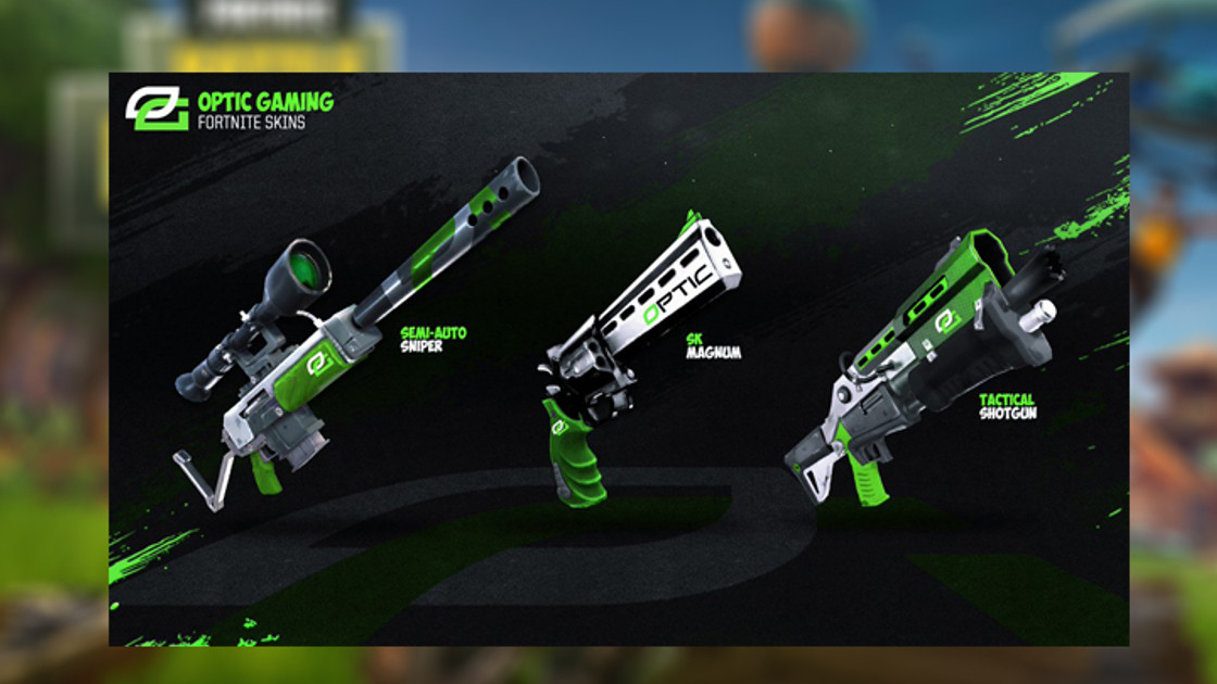 Fortnite : Skin OpTic Gaming, fan concept