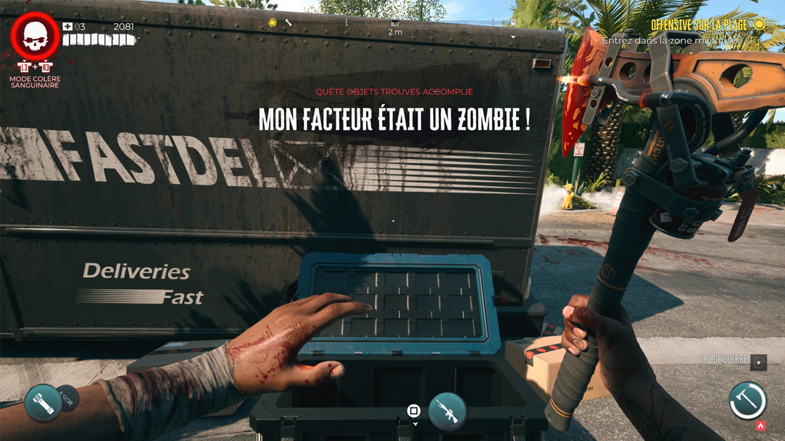 Mon facteur est un zombie Dead Island 2, comment compléter la quête ?