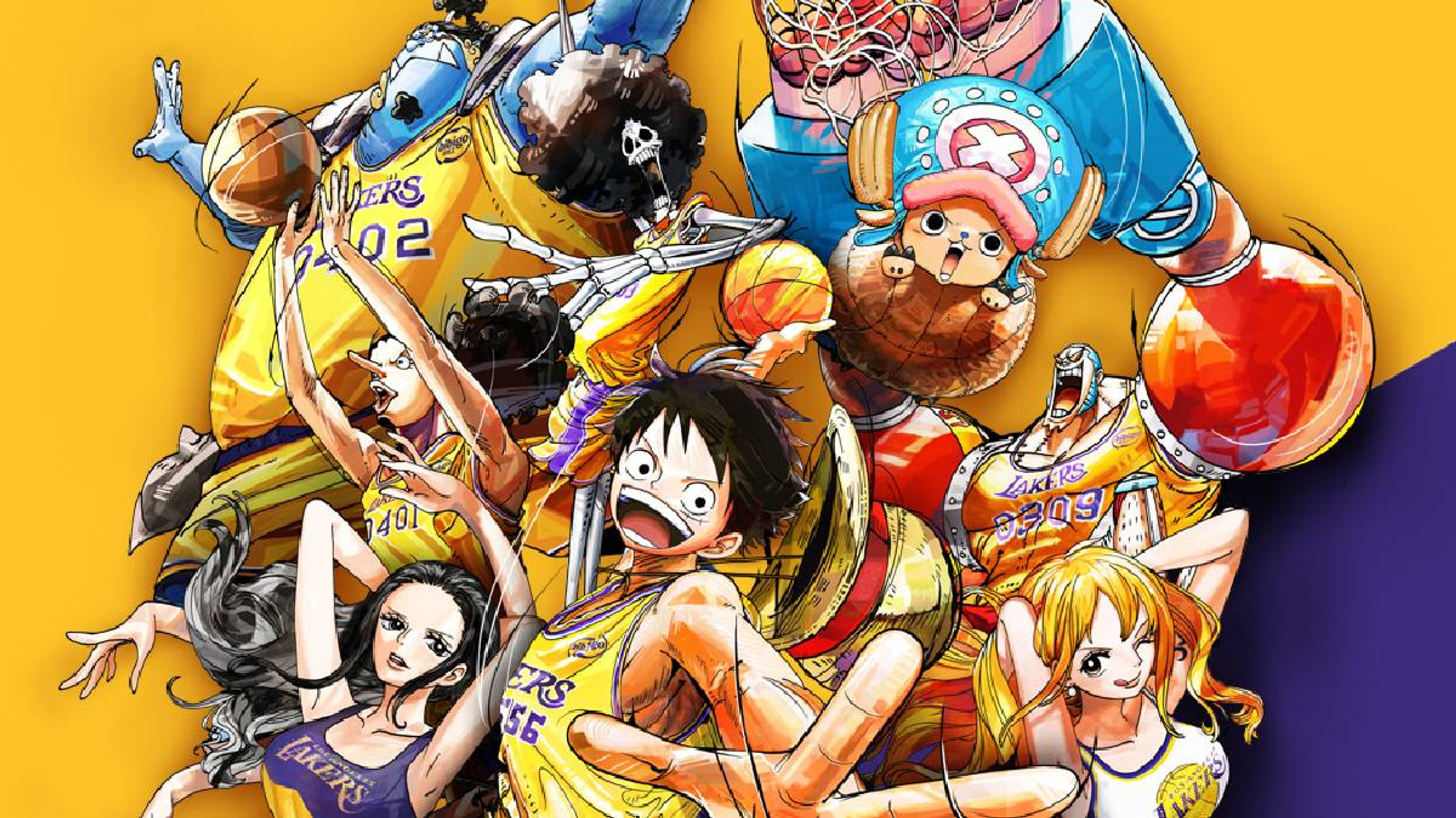 one-piece-la-lakers-collab-date-match-tout-savoir