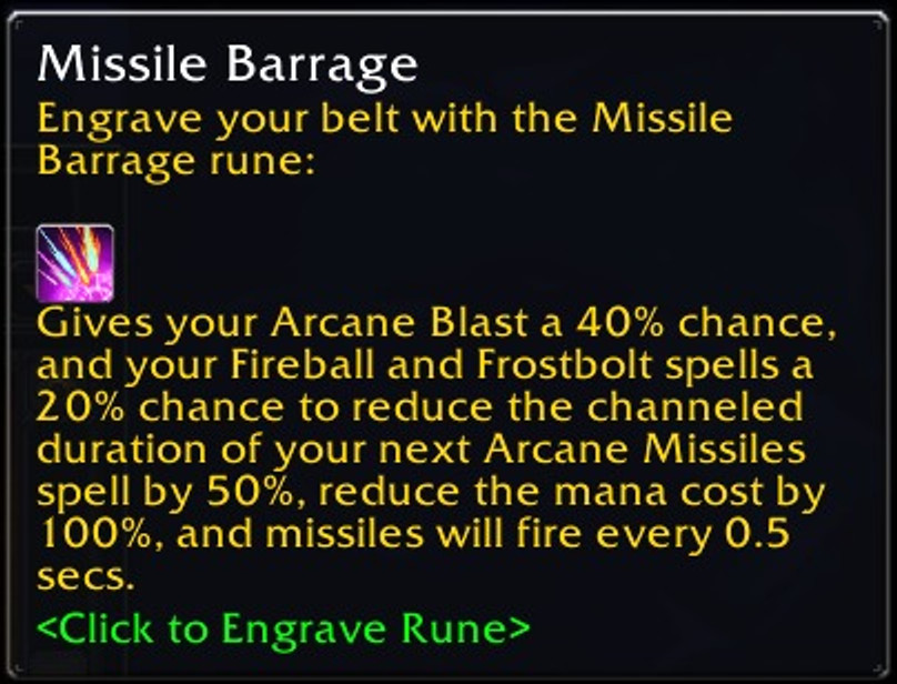 barrage-de-missile-wow-sod-runes