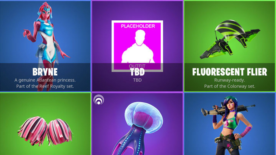 Fortnite : Nouveaux skins leak au 13.40