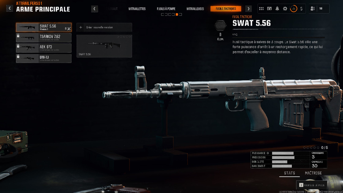 SWAT 5.56 Camo BO6, comment débloquer tous les camouflages sur Black Ops 6 ?