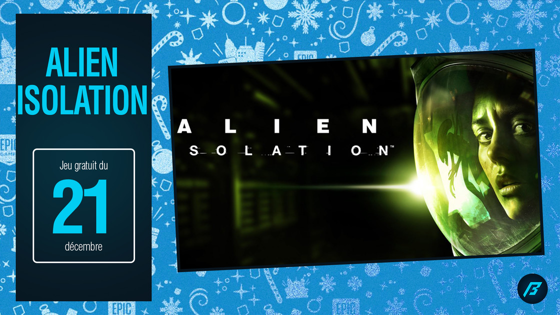 Alien Isolation, jeu gratuit de l'Epic Games Store du 21 décembre