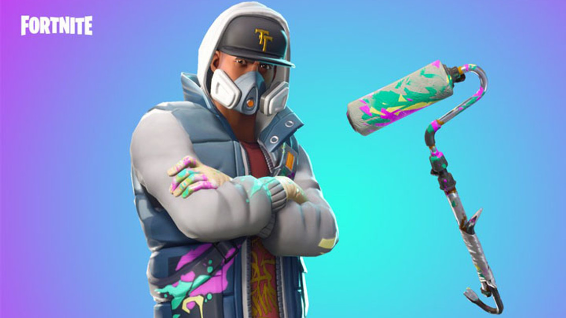 Fortnite : Tagueur et rouleau rebelle, nouveaux skins