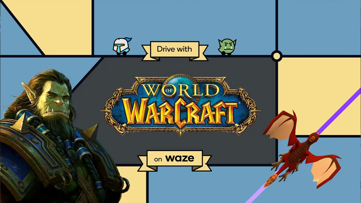 WoW : vous pouvez rouler avec Thrall comme copilote sur Waze et on vous dit comment faire !