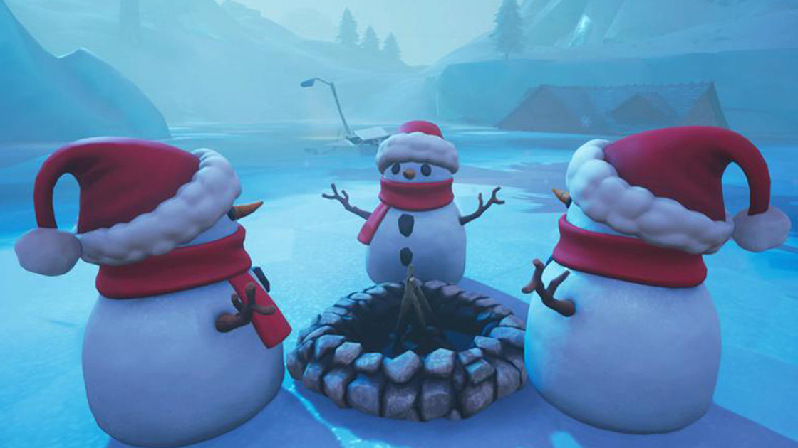 Fortnite : Les bonhommes de neige envahissent la carte pour la mise à jour de contenu du patch 7.20