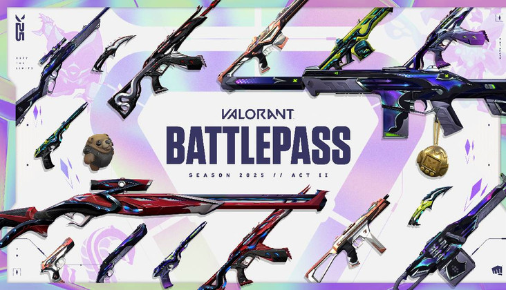 VALORANT Battlepass Saison 2025 Acte 2 : date de sortie, prix, skins... toutes les informations du nouveau passe de combat !