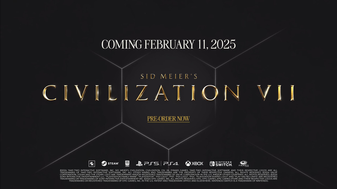 Civilization 7 PS4, Mac, PS5, Xbox Series, Switch : sur quelles plateformes sort CIV 7 ?