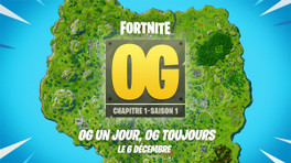 Fortnite : OG et le chapitre 1 sont officiellement de retour en décembre 2024 !