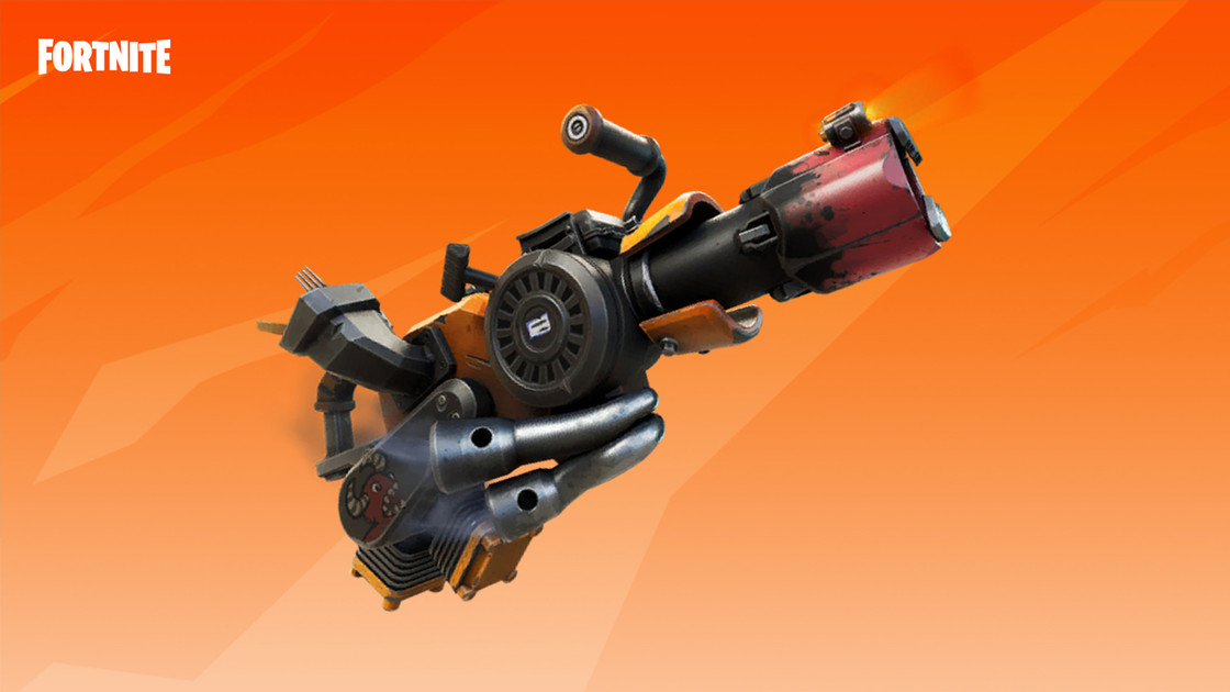 Recycleur, nouvelle arme au patch 16.10 de Fortnite