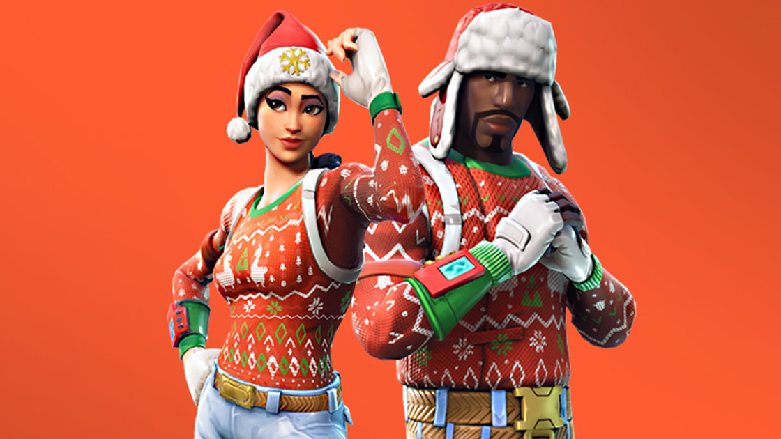 Fortnite Noël : Les skins mis en vente dans la boutique