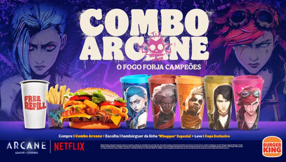 Arcane x Burger King : une collaboration pour la sortie de la saison 2 mais pas dans le monde entier !