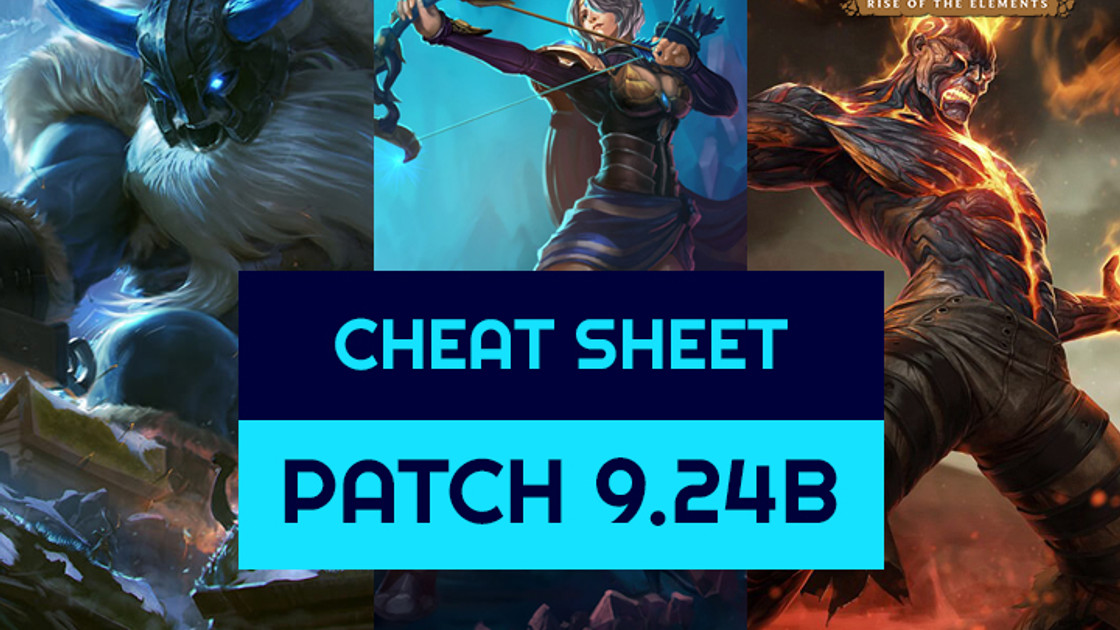 TFT : Cheat sheet des meilleures compos du patch 9.24b