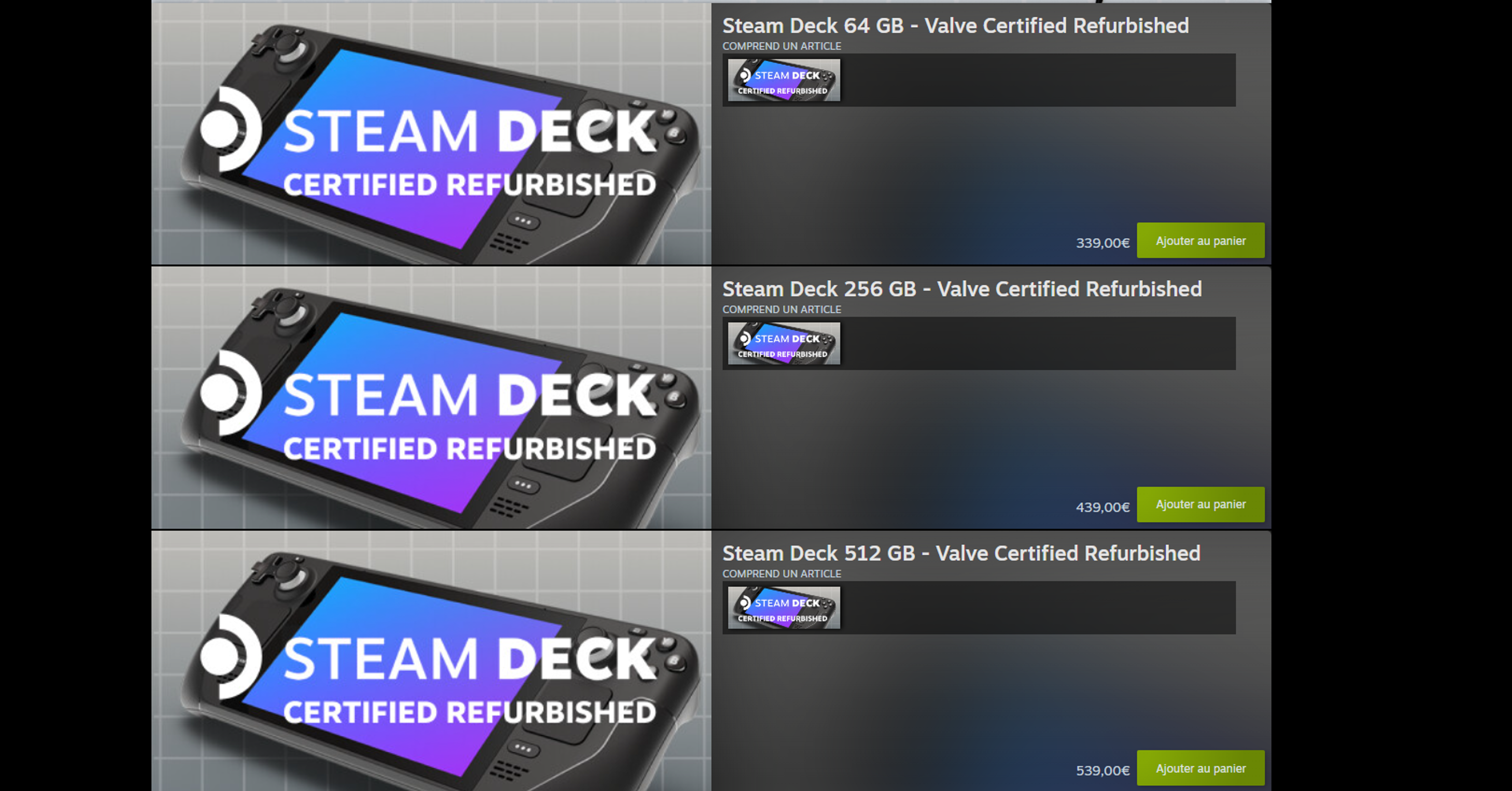 steam-deck-reconditionné