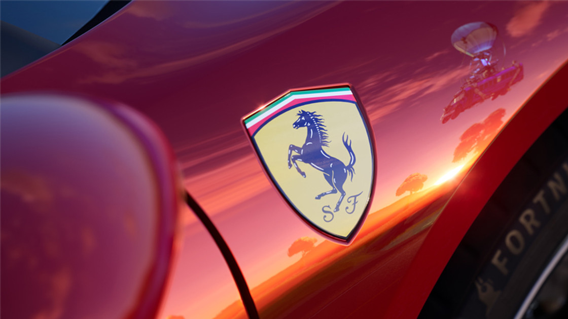 Ferrari Fortnite, des voitures bientôt dans le jeu ?