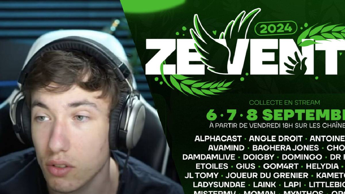 Le streamer Sardoche va-t-il faire son retour pour l'édition 2024 du Z Event ?