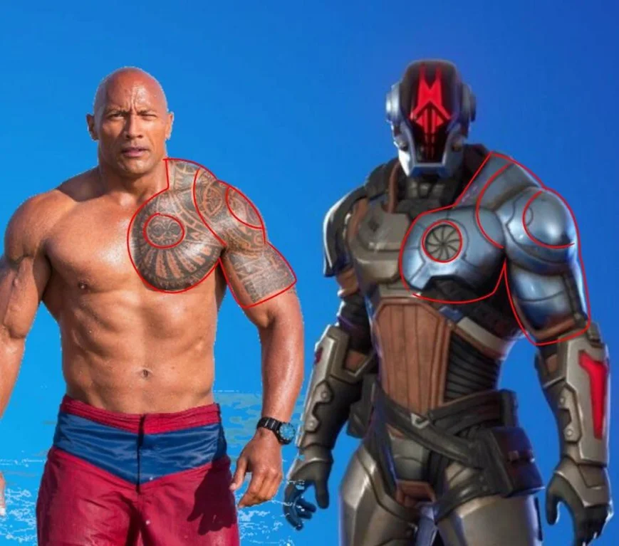 Collection 91+ Background Images The Rock In Fortnite Skin Superb