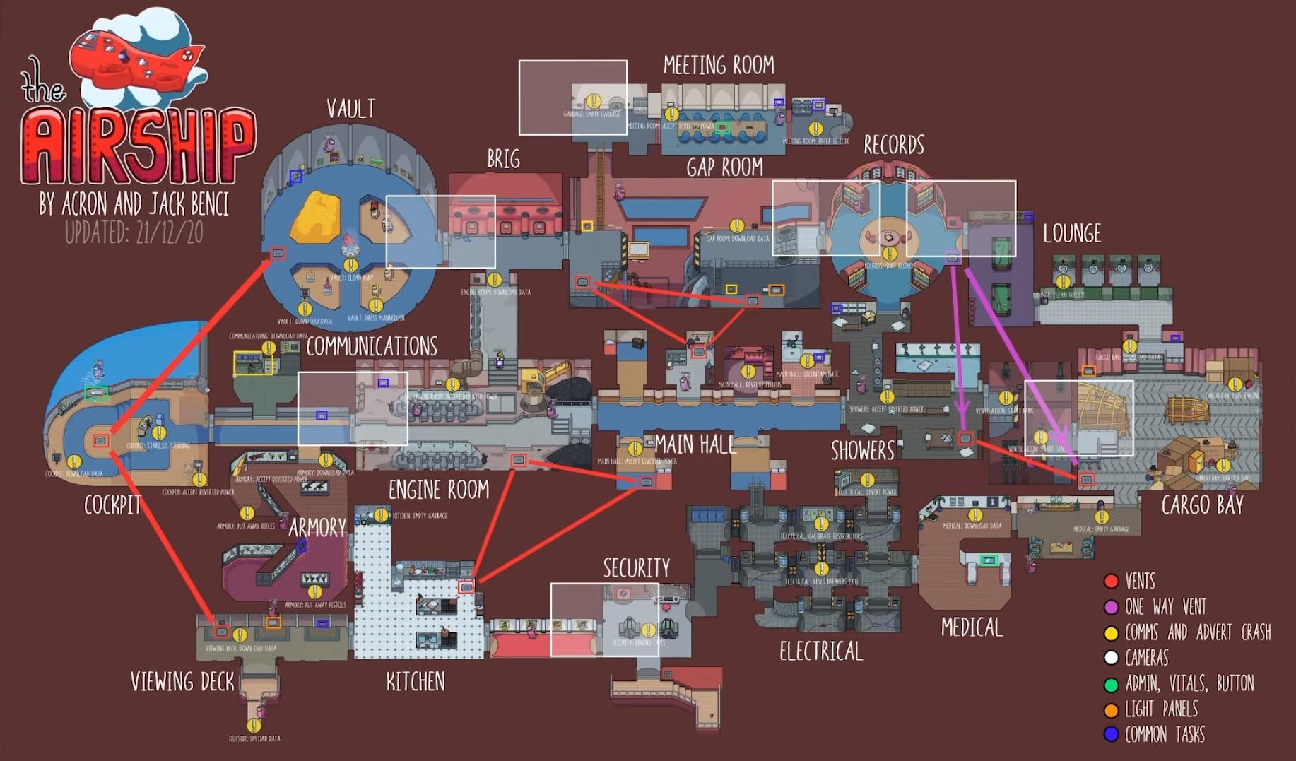 Among us spaceship map - methoddiki