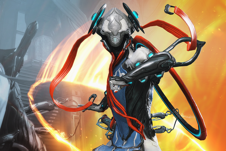 Warframe. Nezha s машина. Warframe Nezha Deluxe. Костюмы оператора варфрейм.