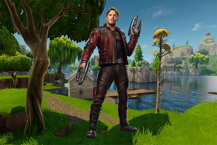 fortnite le skin star lord arrive dans la boutique breakflip actualite guides et astuces esport et jeu video - fortnite marvel skins star lord