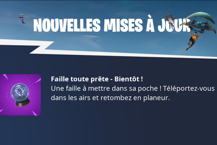 fortnite faille toute prete nouvel objet patch 5 30 breakflip actualite guides et astuces esport et jeu video - utiliser des failles fortnite