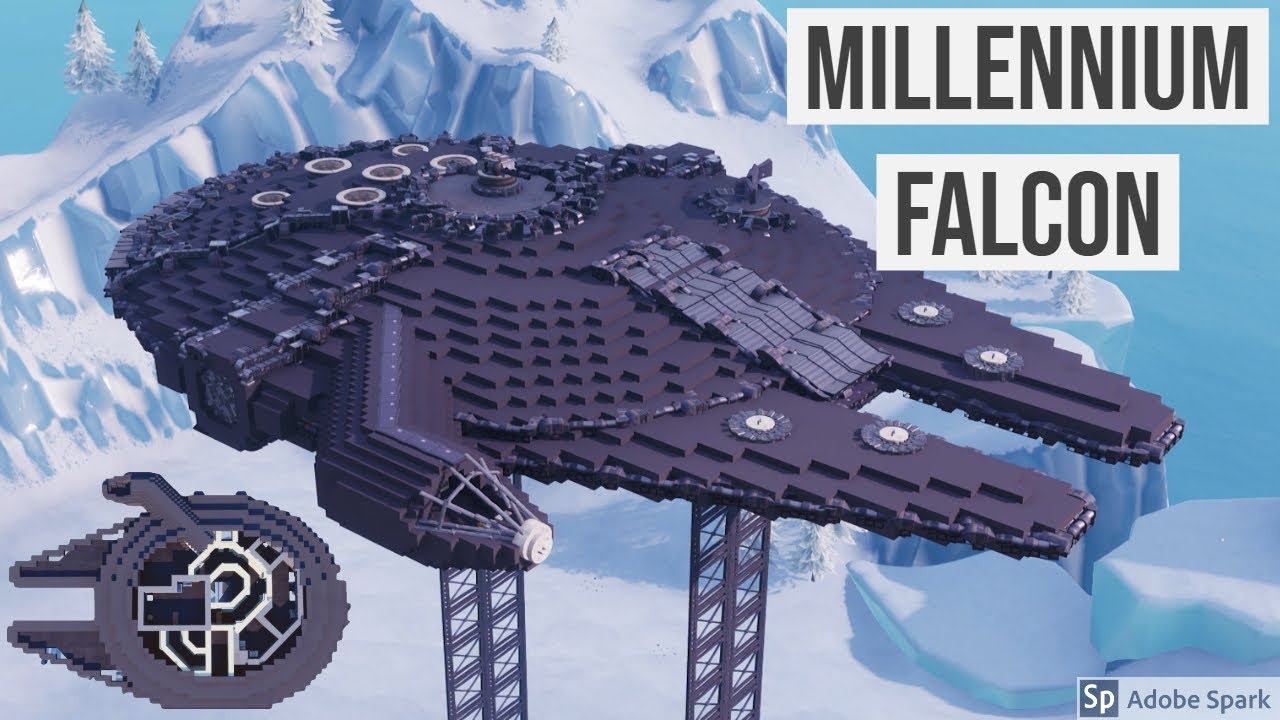 faucon millenium star wars fortnite jpg - equipe millenium fortnite