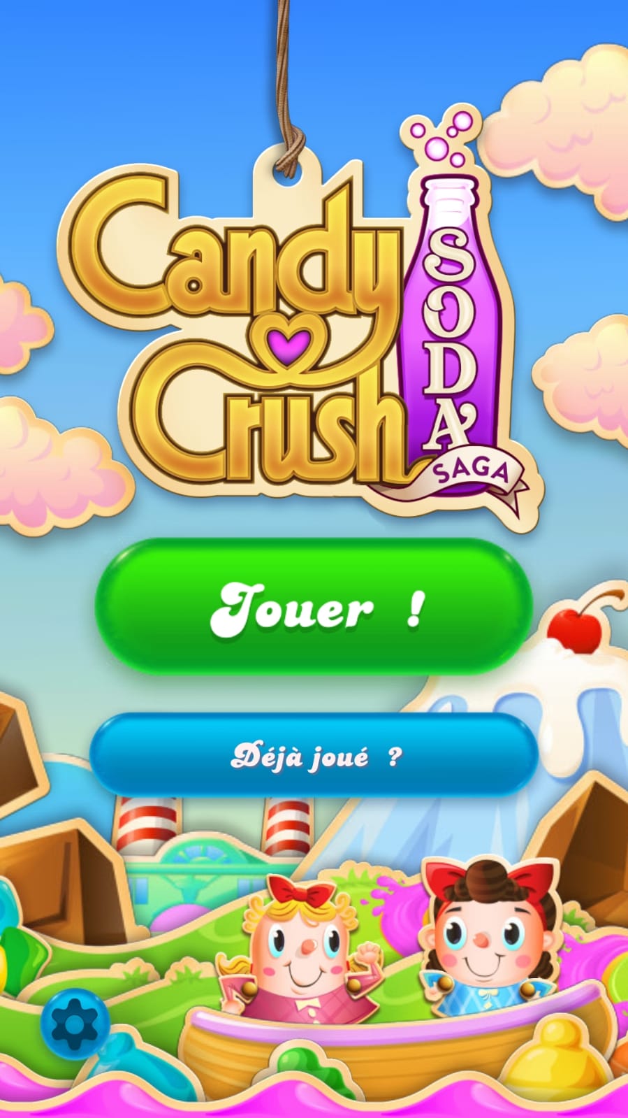 Jouer a candy crush soda