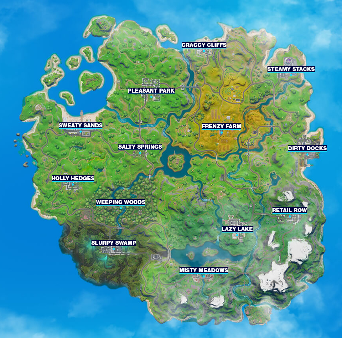 added chapter 1 season 7 map