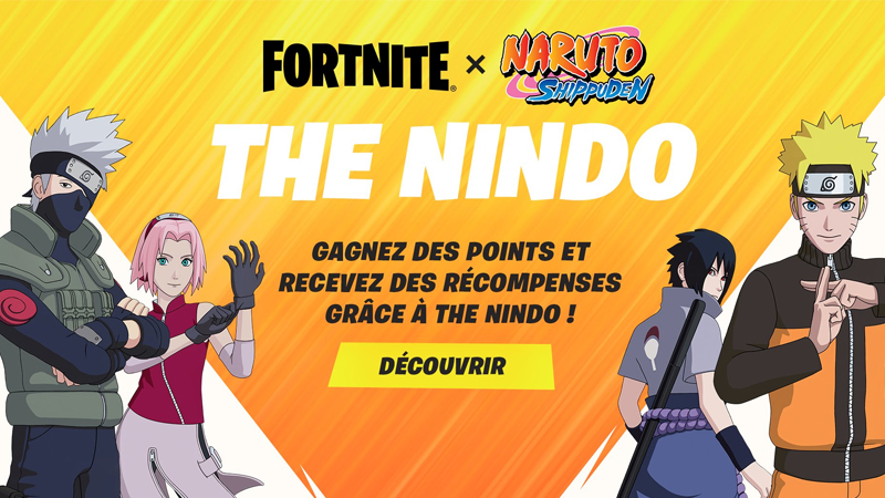 The Nindo Fortnite, comment obtenir les récompenses Naruto ?