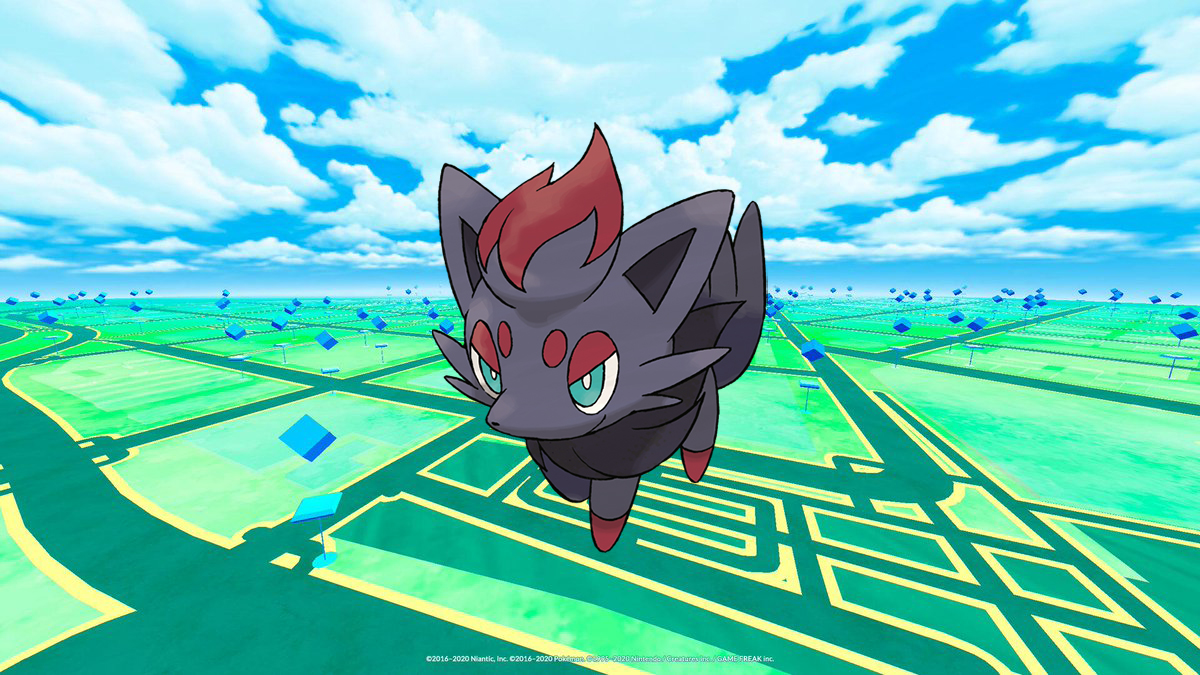 Zorua (shiny) sur Pokémon GO, apparition massive ce mardi 25 octobre