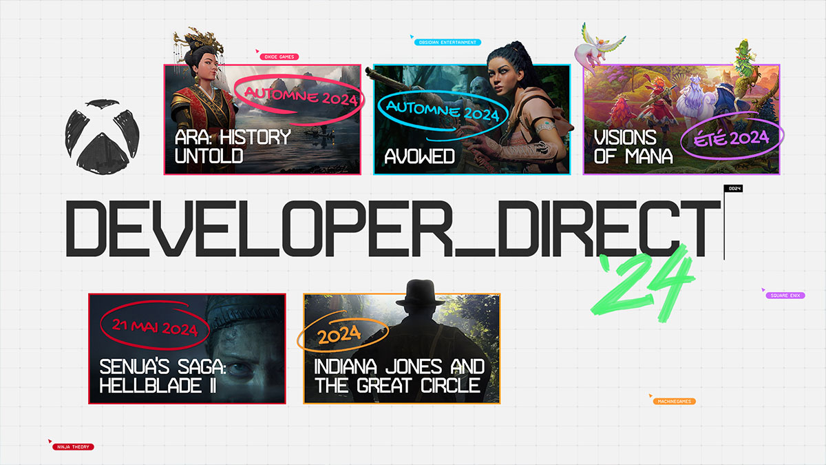 Xbox Developer Direct 2024 toutes les annonces sur les jeux attendus