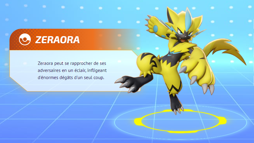 Zeraora Pokemon Unite, meilleurs build, moves et objets - Breakflip