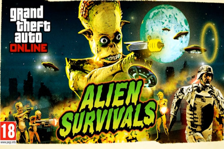  preuves de  survie  alien dans GTA  5  Online comment  y 